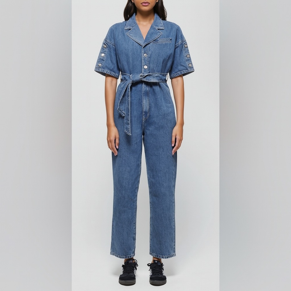Ética denim Lena Jumpsuit $328 Retail